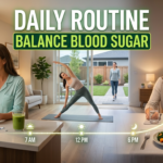 daily routine for diabetes care and blood sugar control