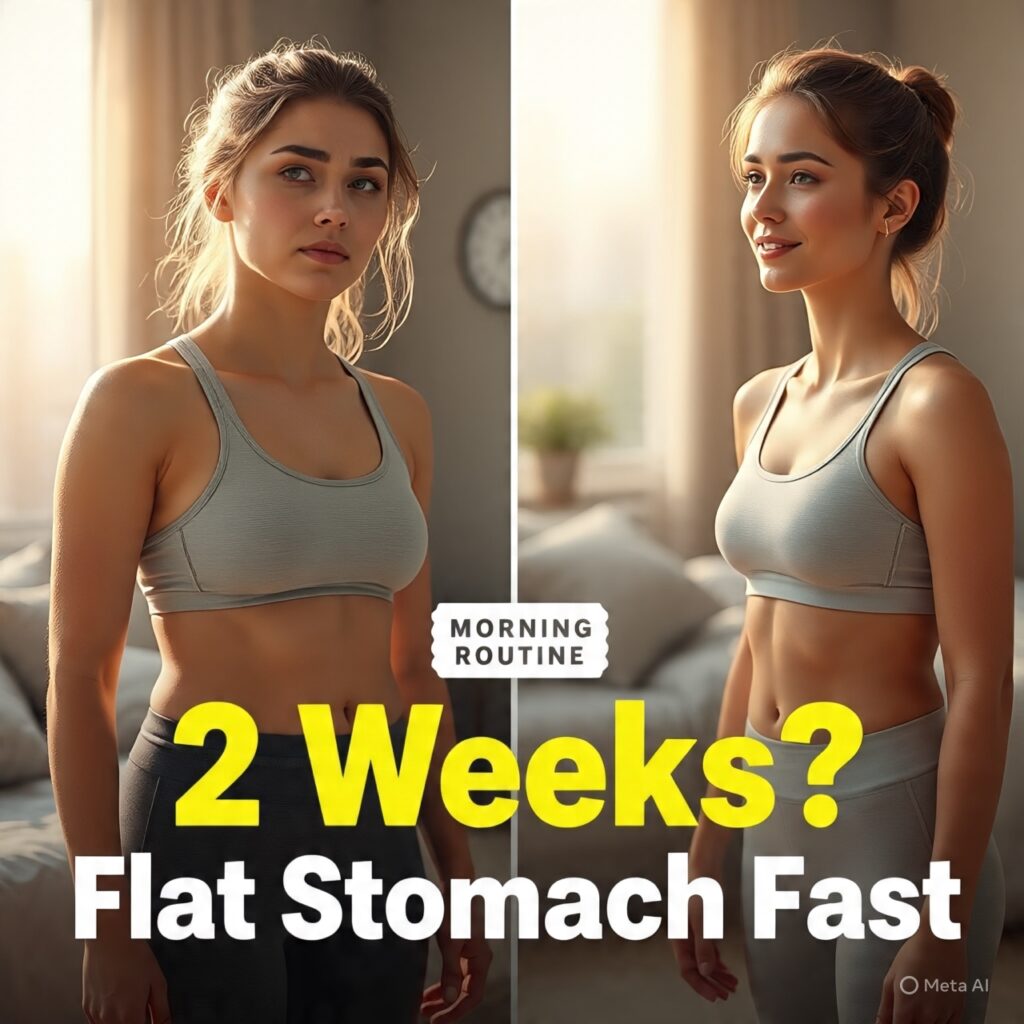 Simple Ways to Flatten Your Stomach in 2 Weeks with a Powerful Morning Routine
